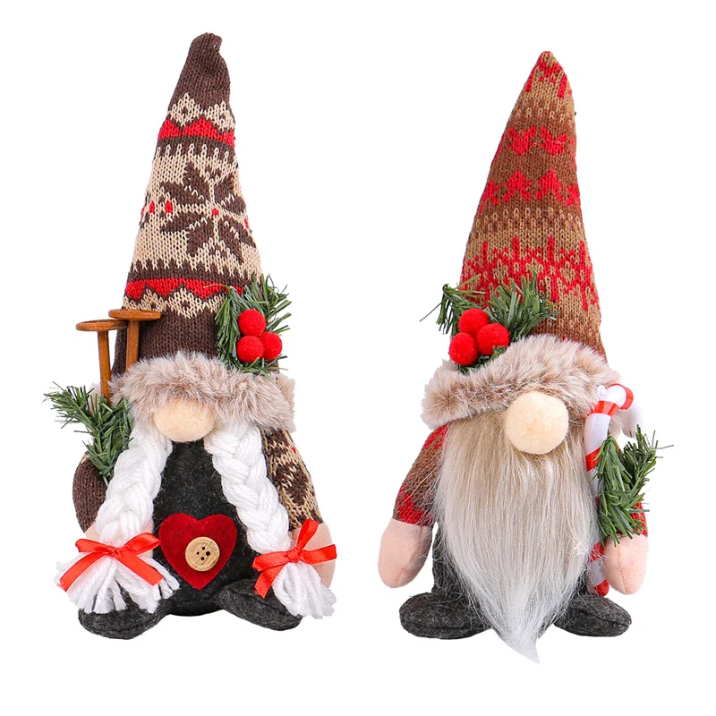 

Christmas Navidad Gifts Santa Faceless Gnomes Dolls Christmas Decorations Home Party Xmas Tree Decor Ornaments New Year