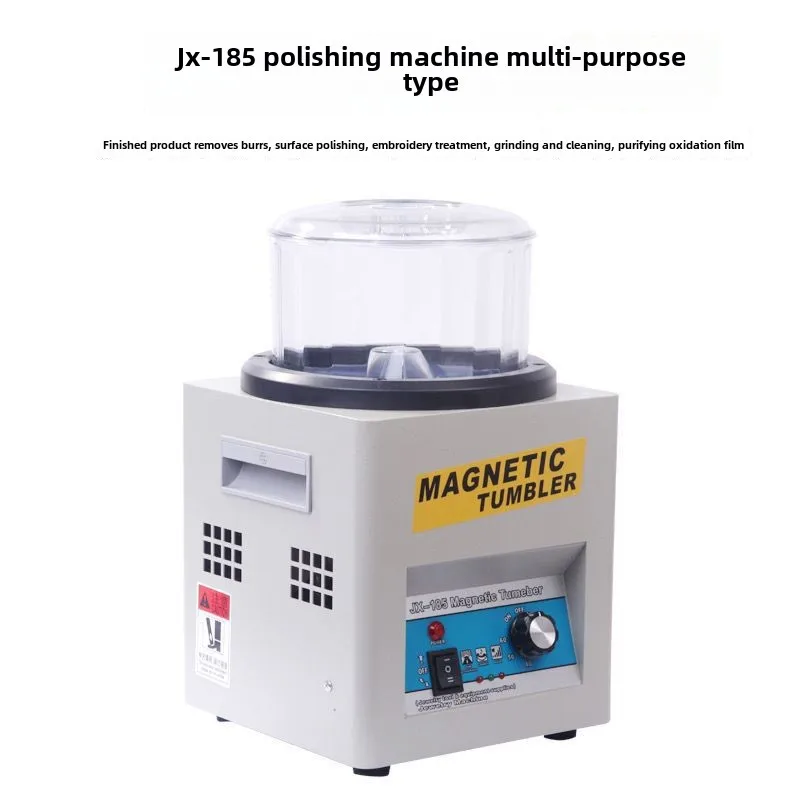 Electric Magnetic Polishing Machine Cleaning Polishing Magnetic Deburring Equipment Jewellery jewelry Magnetic Polishing Machine