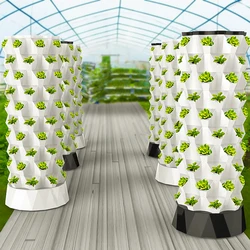 Hydroponics System NFT Smart Garden Planter Vertical Horticultural Props for Home Use Vertical Aeroponics Hydroponics