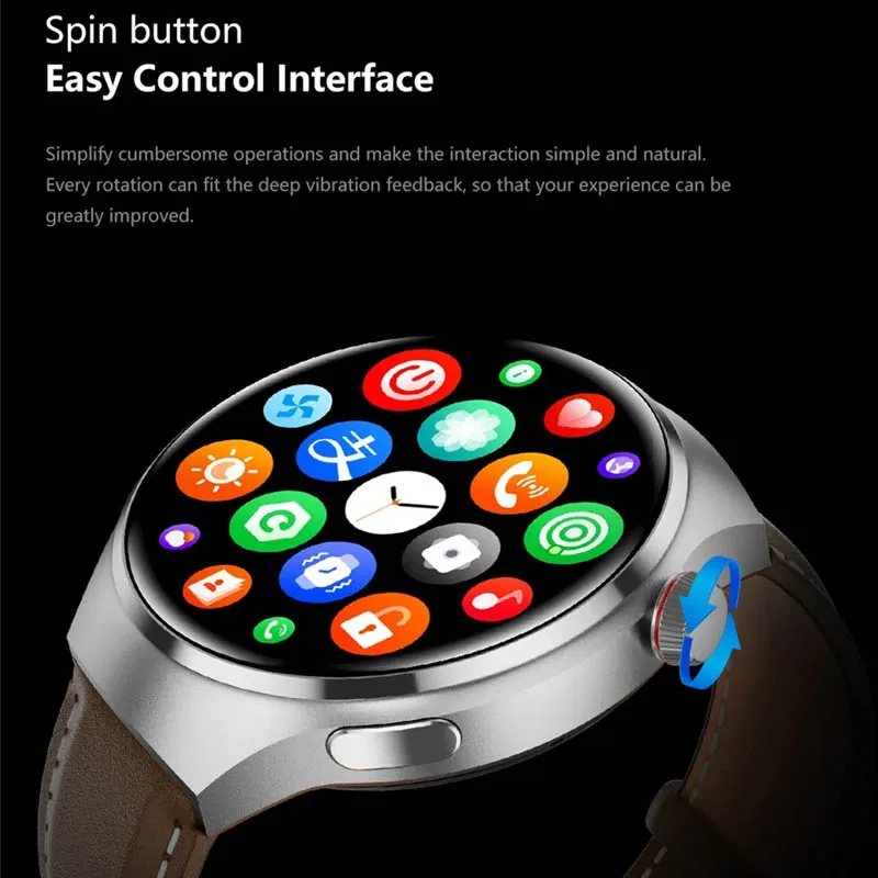 

Smart Watch Men GPS Sports Tracker NFC 1.53" HD Screen Health Monitor Watches Bluetooth Call SmartWatch