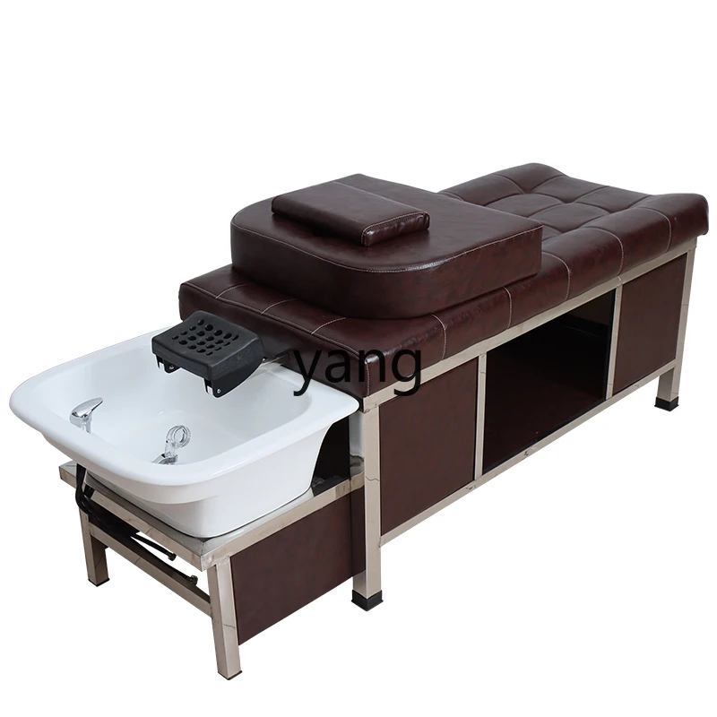 

CX Shampoo Chair Hair Saloon Dedicated Beauty Salon Massage Integrated Hair Salon Lying Completely Flush