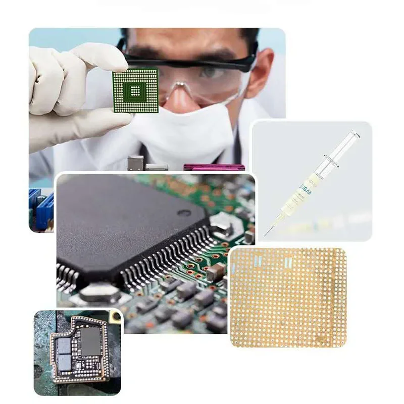 UG-78 لصق 10cc BGA PCB غير نظيف لحام الماضي الجريان الشحوم لحام إصلاح لصق مع حقنة العزل لحام الزيت المتقدم