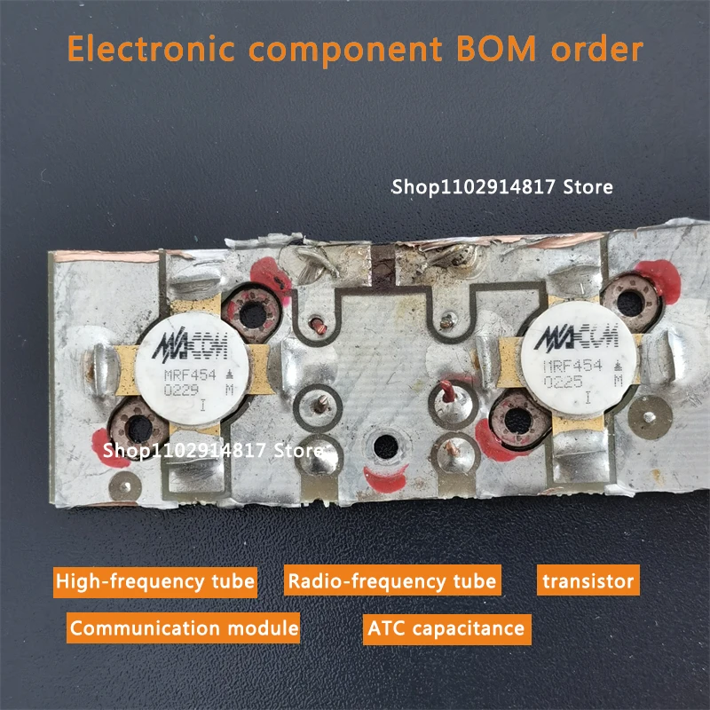 

MRF454 специализируется на высокочастотной трубке ATC конденсатор RF трубка микроволновая трубка, съемка пятнами гарантия качества
