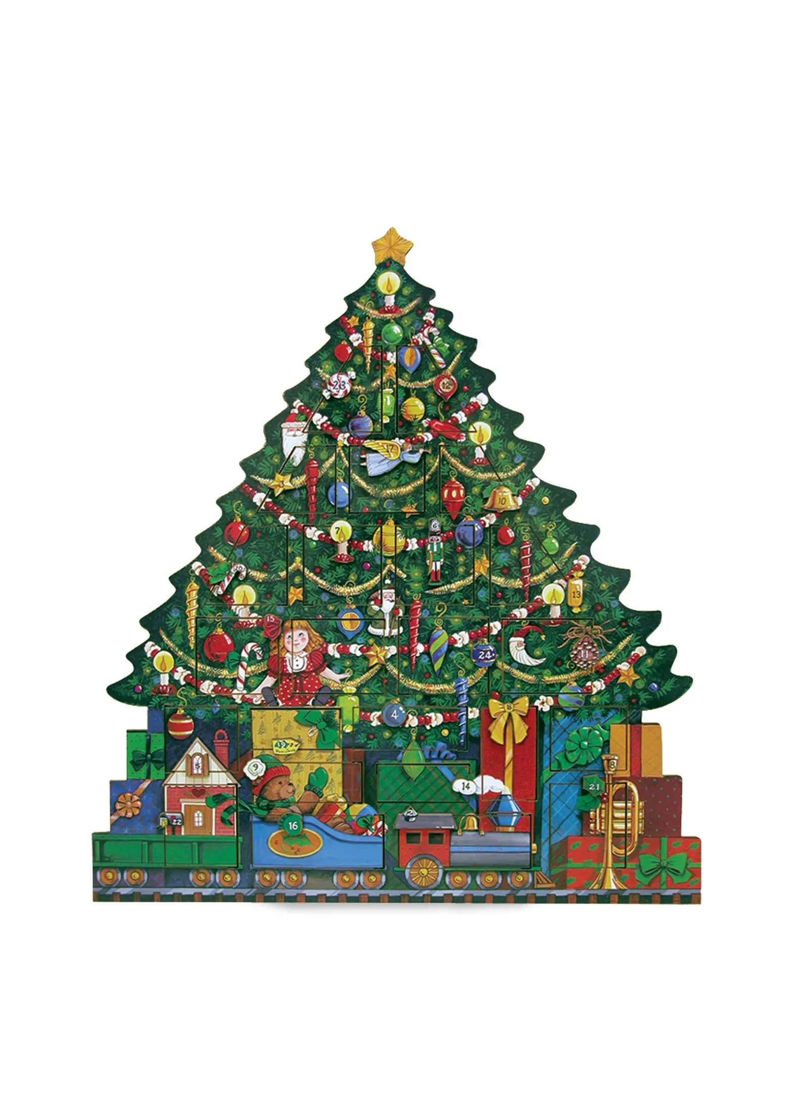 Christmas Tree Advent Calendar #AC02 from The Advent Calendars Collection