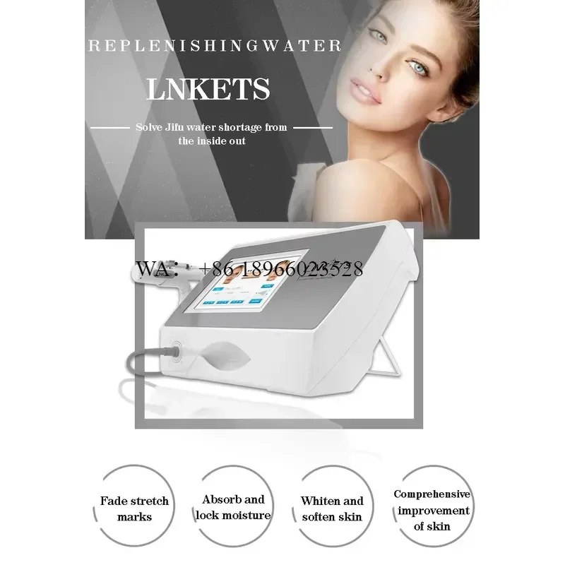 WMWMNU Portable Rejuvenation Electroporation Mesotherapy No Meso Jet Injector for Serum