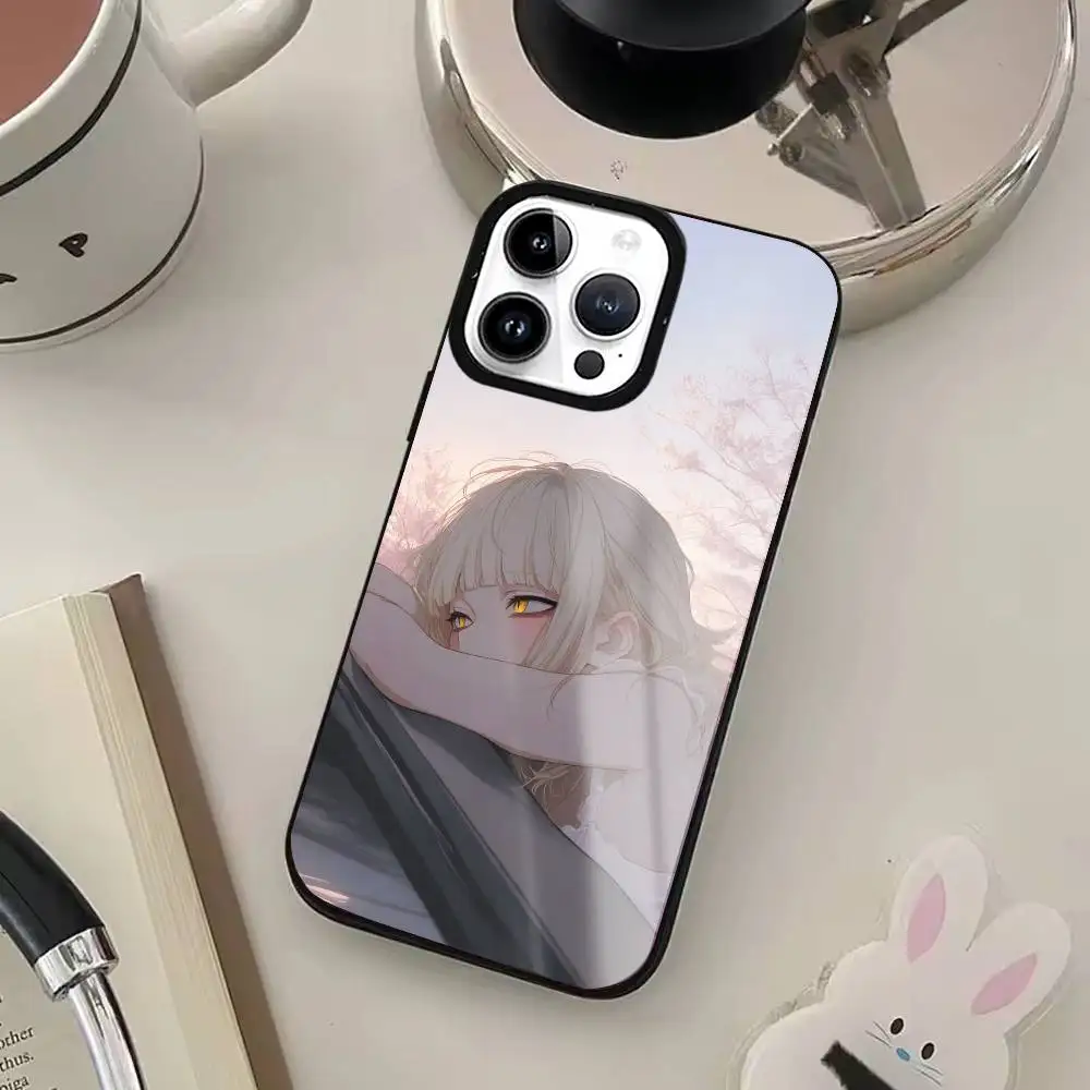 Custodia per telefono carina Anime Himiko Toga per iPhone17,16,15,14,13,12,11 Plus,Pro Max magnetica per ricarica wireless Magsafe