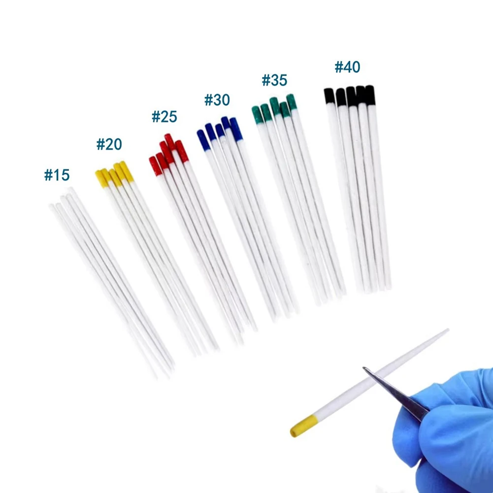5 Boxs Dental Absorbent Paper Points 15-40# 02/04/06 Taper Cone Poles Fiber Cotton Paper Tips Root Canal Endodontics Guttahanger