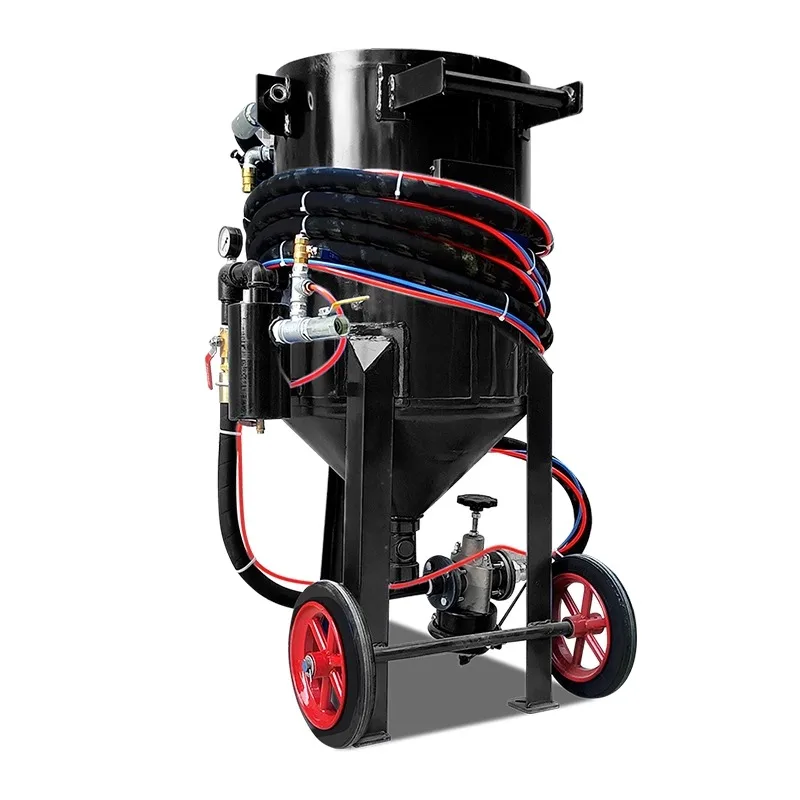 

Sandblaster Wet Dry Dustless Automatic High Pressure Industrial Remove Rust Cleaning Ceramic Jet Metal Sand Blasting Machine