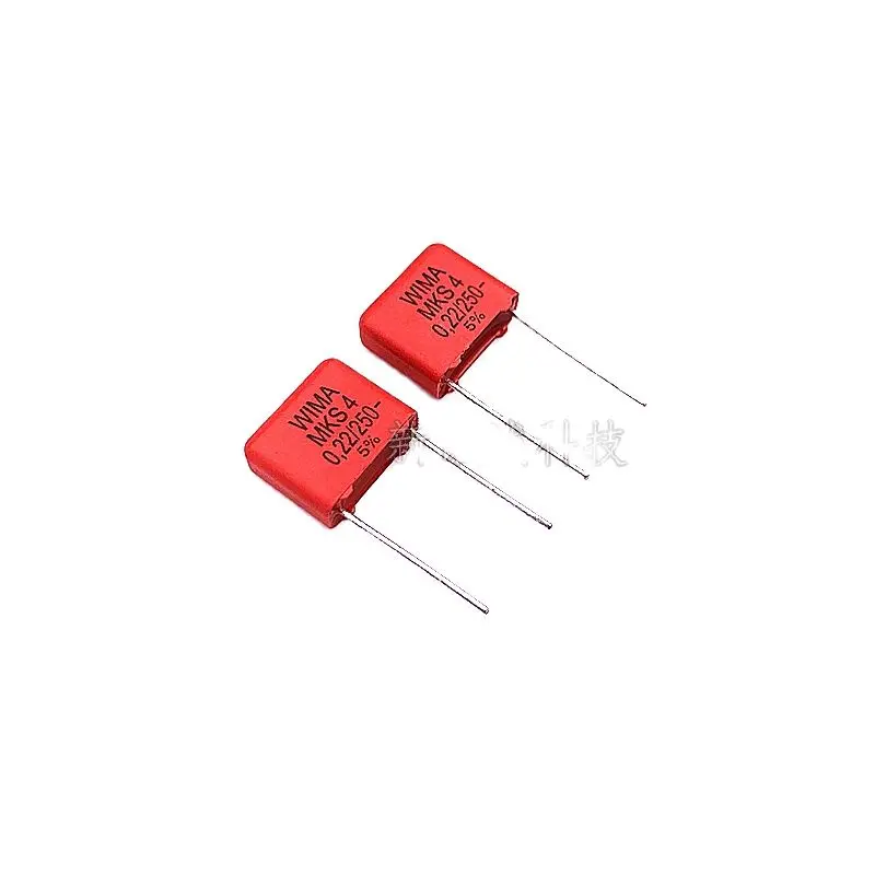 

10 шт./WIMA 224 250V 0,22 UF 250V 220nF MKS4 шаг 10 аудио конденсатор