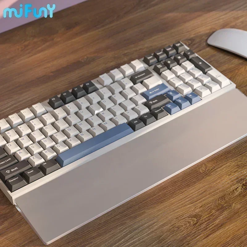 Acrylic Custom Palm Rest Frosted Wrist Rest Original Hand Mat for Ergonomic 60 75 87 98 104 Key Mechanical Keyboard Accessories