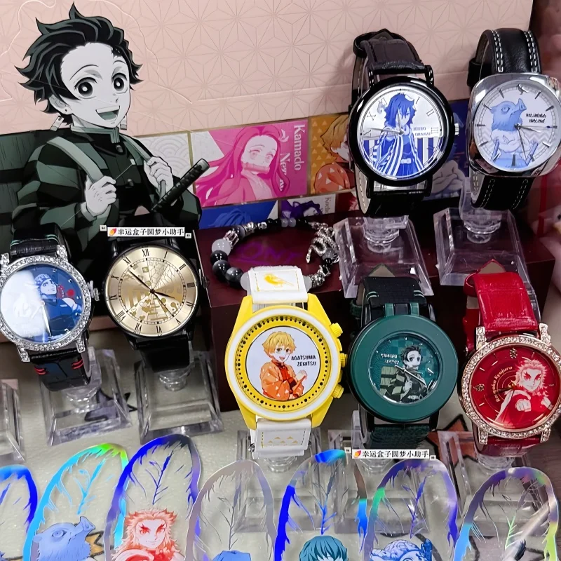 

Genuine Demon Slayer Watch Blind Box Vol.2 · Forged Time Series Tanjiro Zenitsu Nezuko Mitsuri Shinobu Kocho Watch Gifts