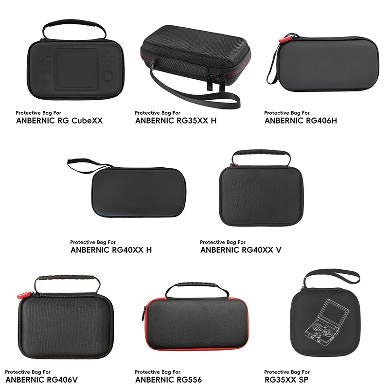 Carrying Bag for Anbernic RG556 RG40XX H RG 406H Game Console Soft Case for RG40XXV RG Cube RG35XX H Game Console image 3