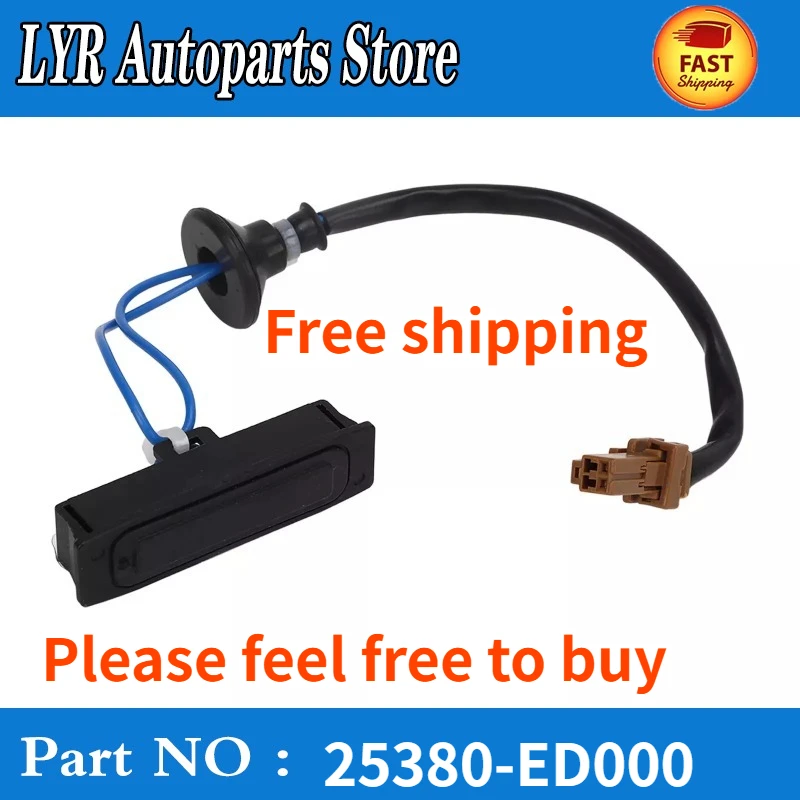 

High quality Liftgate Release Switch For Nissan Altima Versa 13 - 20 OE 25380-ED000 25380ED000 car accessories