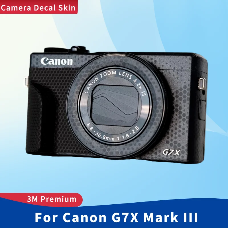 For Canon G7X Mark III /G7X3  Decal Skin Vinyl Wrap Film Camera Body Protective Sticker Protector Coat