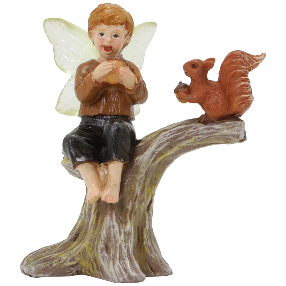 

Creative Resin Flower Fairy Statue Garden Decor Outdoor Landscape Sculpture for Yard Balcony Home Decoration Fairy Statue