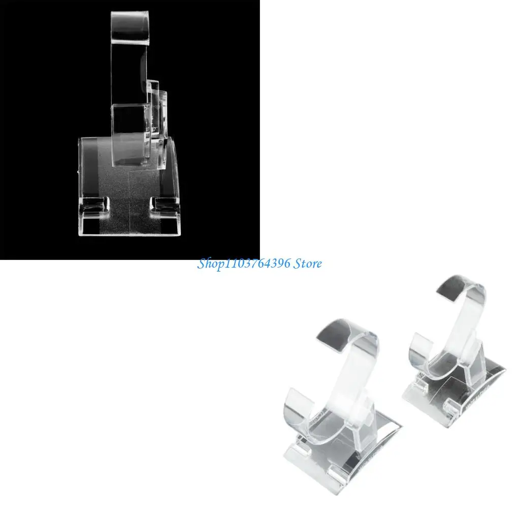 

Удобная прозрачная подставка для часов в форме буквы C, ювелирный аксессуар для демонстрации и хранения ювелирных изделий и