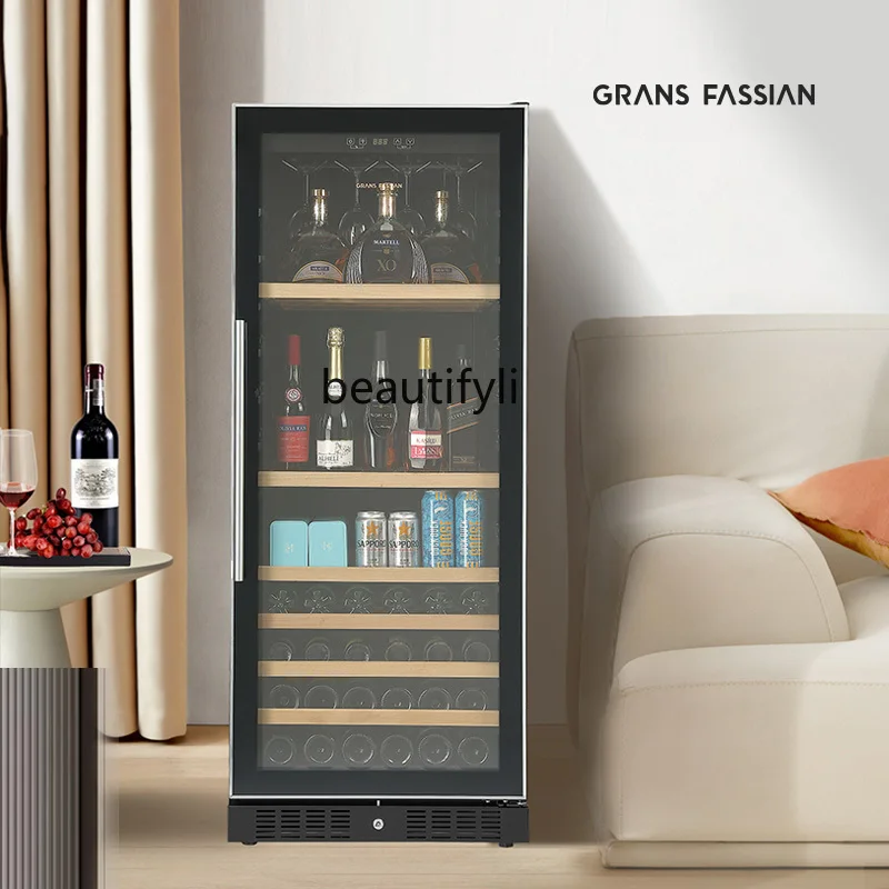 

Constant temperature wine cabinet, embedded red wine and wine Baijiu fresh-keeping air-cooled hanging cup refrigerator