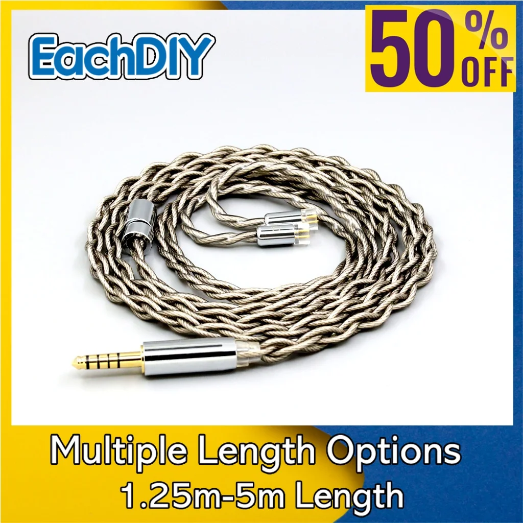 

Shield Graphene Silver Plated + Pure Silver Earphone Cable For QDC Gemini Gemini-S Anole V3-C V3-S UE11 UE18 pro 7920