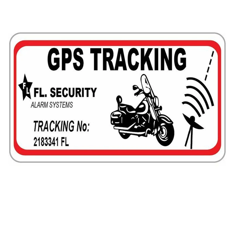 N834# Self-adhesive Decal For GPS Tracking Car Sticker Waterproof Auto Decors on Bumper Rear Window Laptop