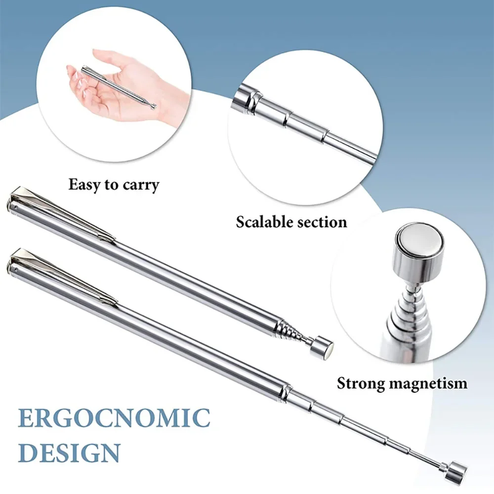 Telescopic Magnetic Pickup Tool For Car Repairing Maintenance Pen Style Mini Portable Telescopic Magnetic Magnet Pen