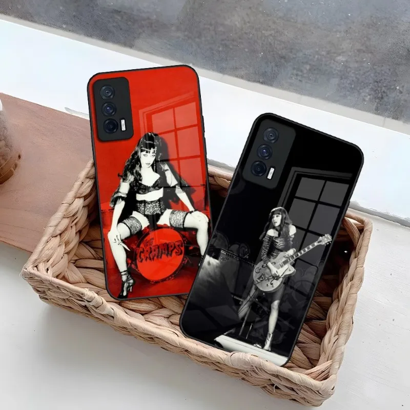 The Cramps Poison Ivy Phone Case For Oppo A54 A15 A94 A92 A55 A93 A95 K9 K7 Reno 5 7 6 4 Find X5 X3 X2 Toughened Glass