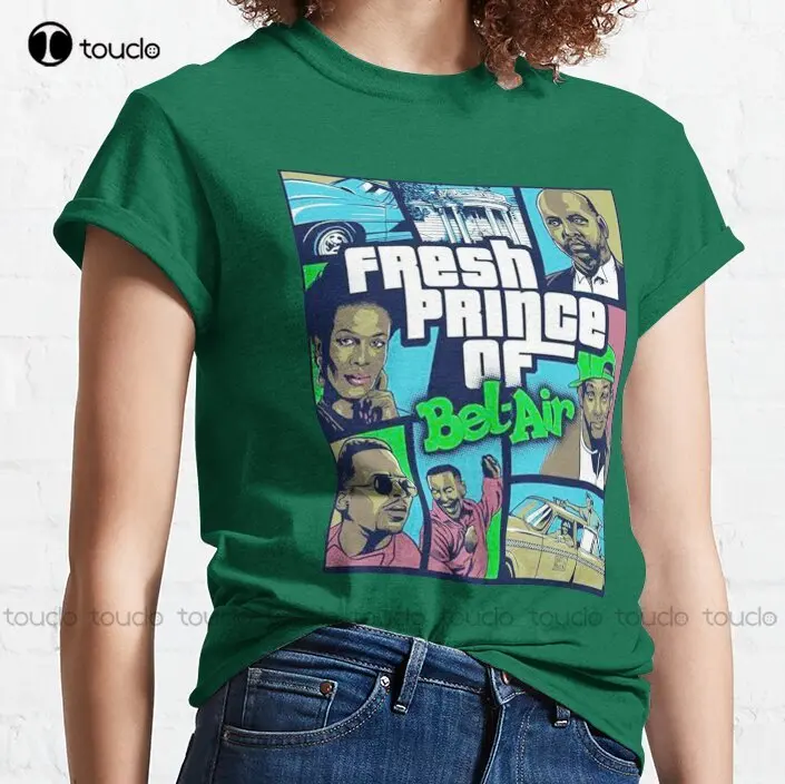 Fresh Prince Of Bel Air - Version Shirt New T-Shirt Christmas Gift Digital Printing Tee Shirts Xs-5Xl Fashion Tshirt Summer