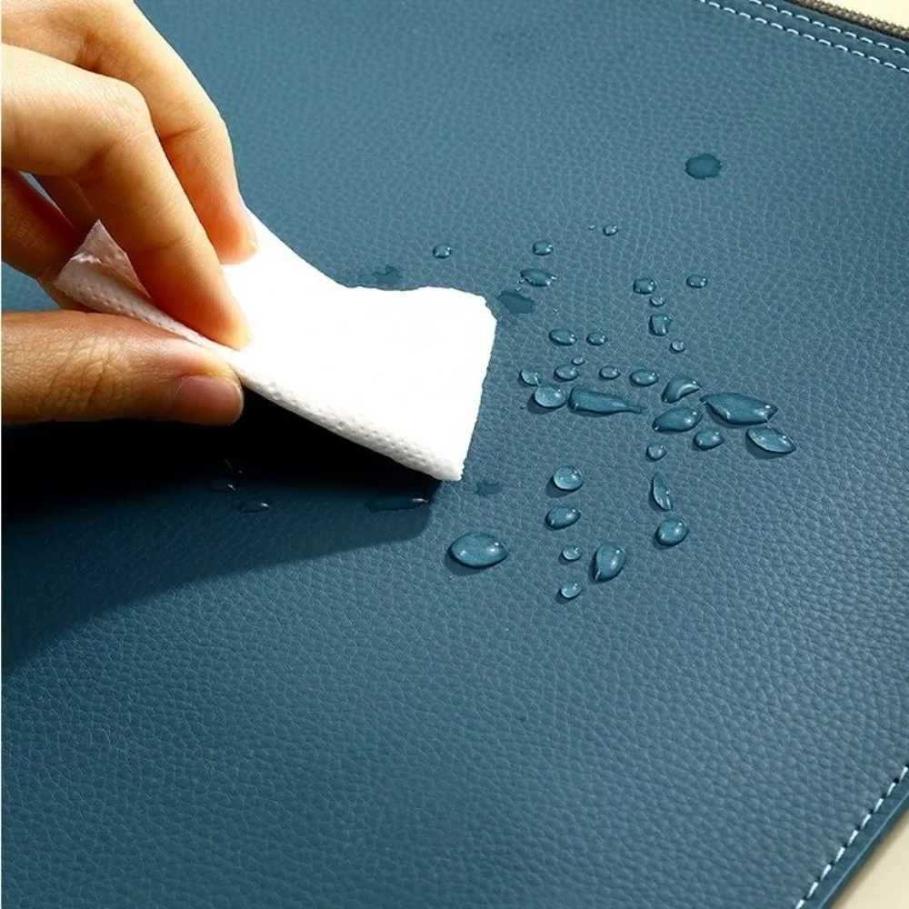 حقيبة أعمال جديدة مقاس A4 مع حقيبة كمبيوتر لوحي من الجلد الصناعي بسحاب متعددة الألوان حقيبة مستندات مقاومة للماء للاستخدام الاحترافي