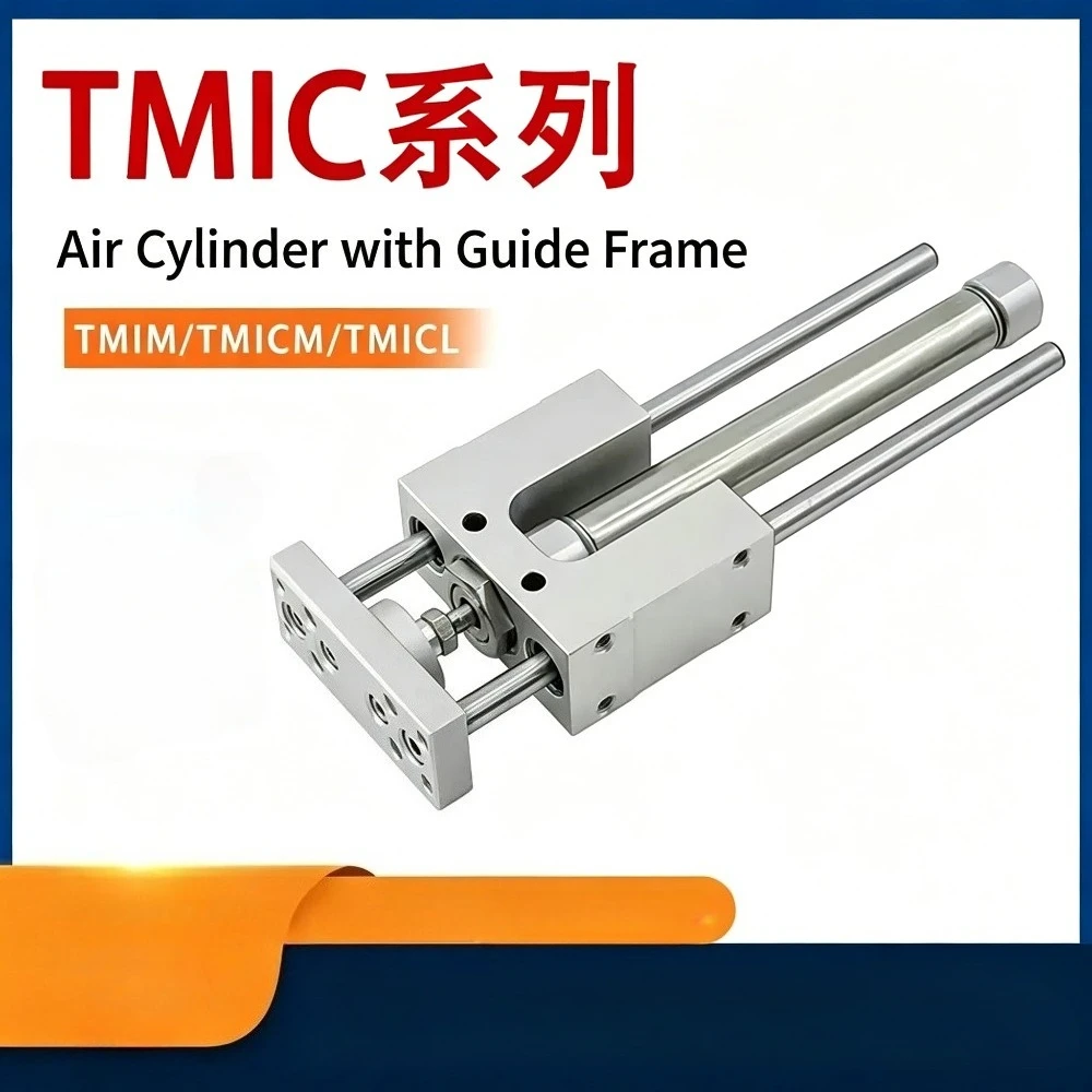 

TMI TMIC With Double Rod Guide Frame Pneumatic Air Cylinder TMIM TMIL TMICM TMICL Bore 12/16/20/25mm