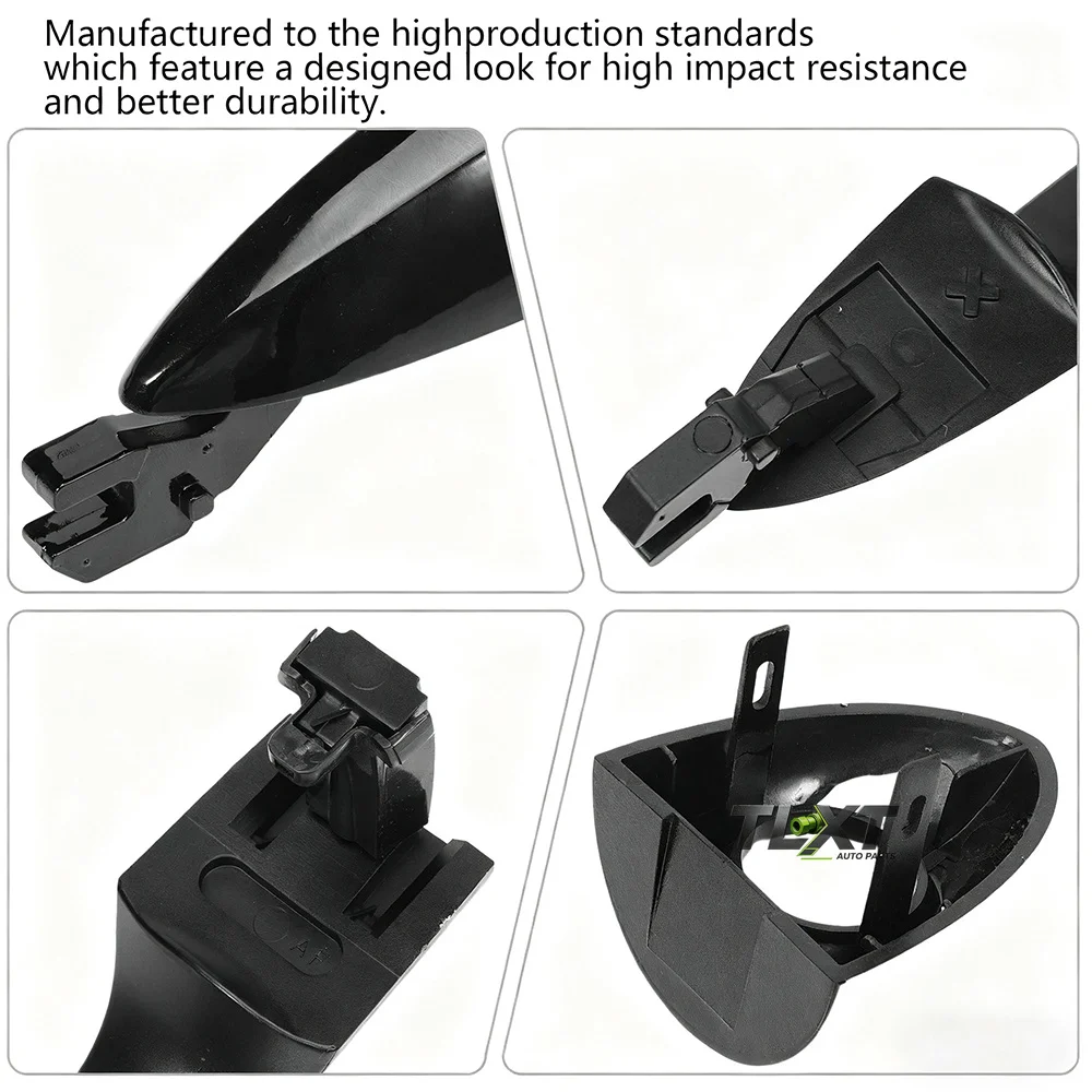 Car Front Outer Door Handle For Alfa Romeo Giulietta Mito Lancia Y 2012+ Replace Auto External Accessories 156145295 2156145296