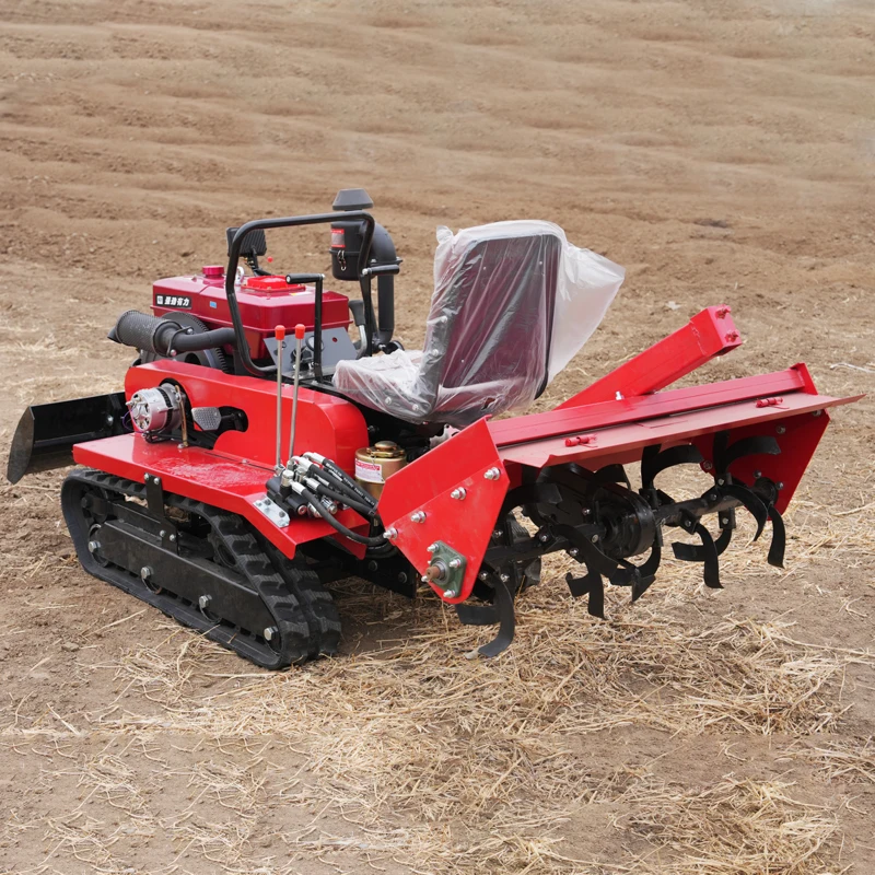 Beste Verkäufe 25 PS Bodenfräse-Maschine Dieselgetriebe Bodenfräse Diesel-Raupen-Multifunktionsmaschine Rotary Power Tiller