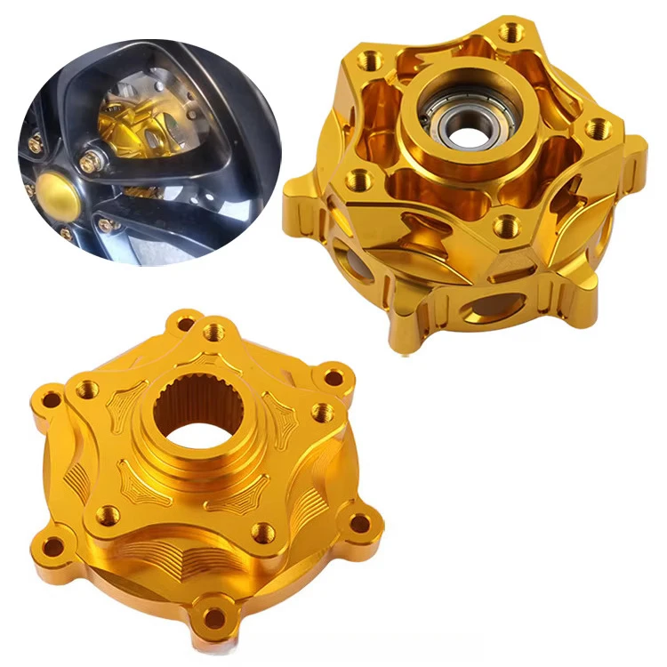 

Motorcycle Front Rear Wheel Brake Disc Hub Buffer Flexible Accelerated Cover Accessories Part For VESPA GTS 300 2024