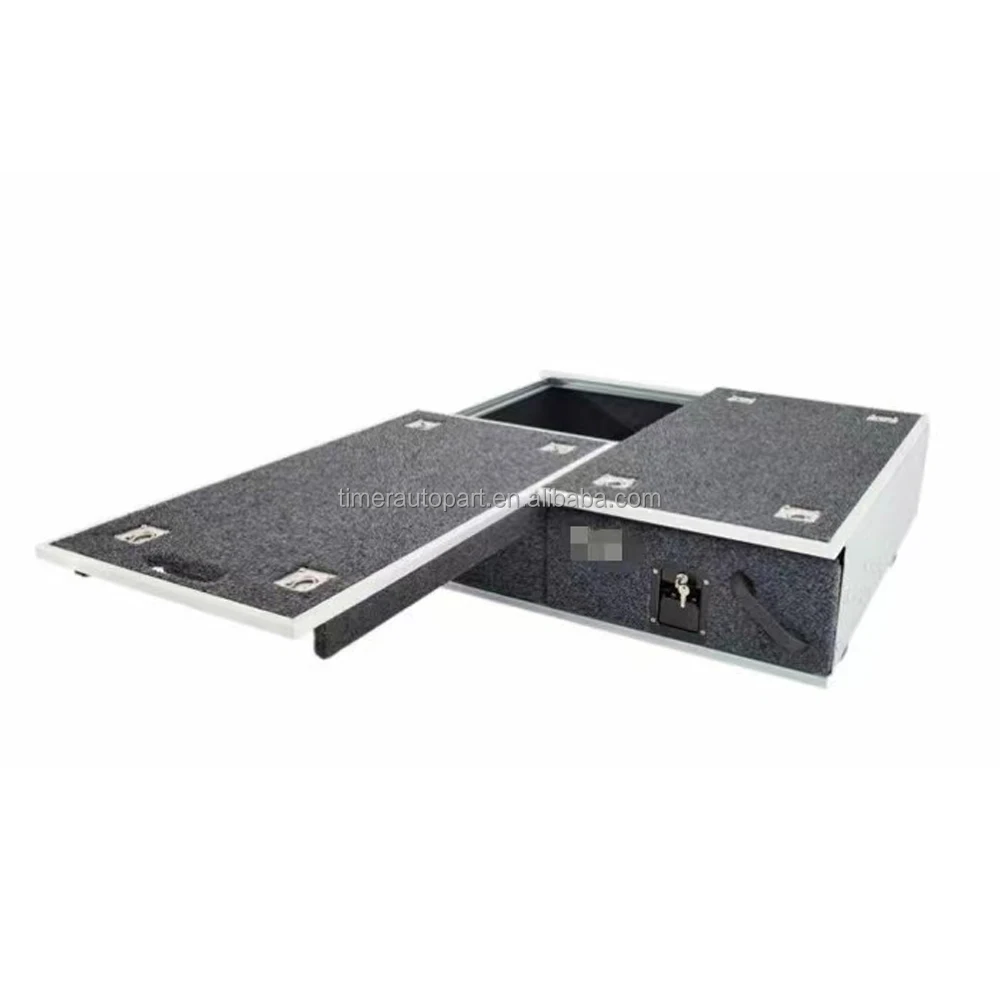 

Hot 4Wd Overland Suv Aftermarket Truck Bed Storage Toolbox Pickup Vault Diy Decked Drawer System For Prado Lc76/Lc95/Lc120/Lc150
