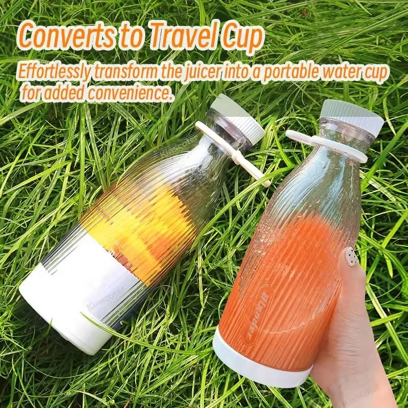 Household Cold Press Slow Juicer - Stainless Steel Automatic Juicer for Carrots, Lemons, Oranges and Other Fruits