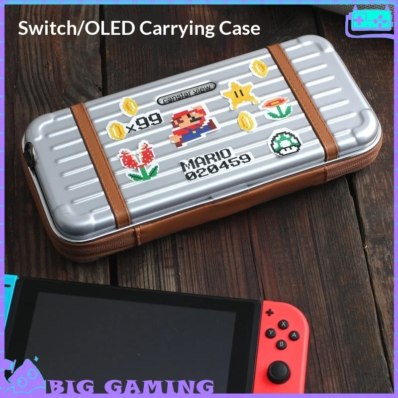 

Сумка для хранения игровой консоли Canstarview для Nintendo Switch, портативная защитная сумка для ретро-игровых приставок, защитная сумка от падения, игровые аксессуары