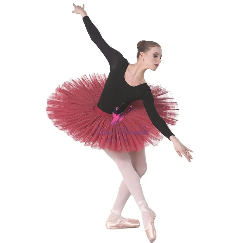 Dance Favourite Ballet Tutus BLL001 Practice and Rehearsal Professional Tutu, Stiff tulle half tutu women ballet tutu