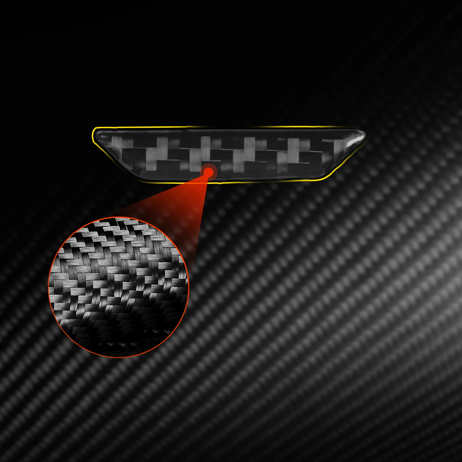 

Real Carbon Fiber Car Accessories Rear Armrest Storage Decorative Cover Soft Sticker For BMW 5 Series i5 G60/G68 BEV 2024 2025