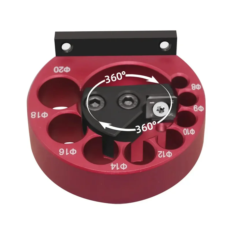 

Suitable for Rods Ranging from 8Mm to 20Mm, Featuring Robust Carbide Blades, Perfect for Woodworking, Drilling, And Milling