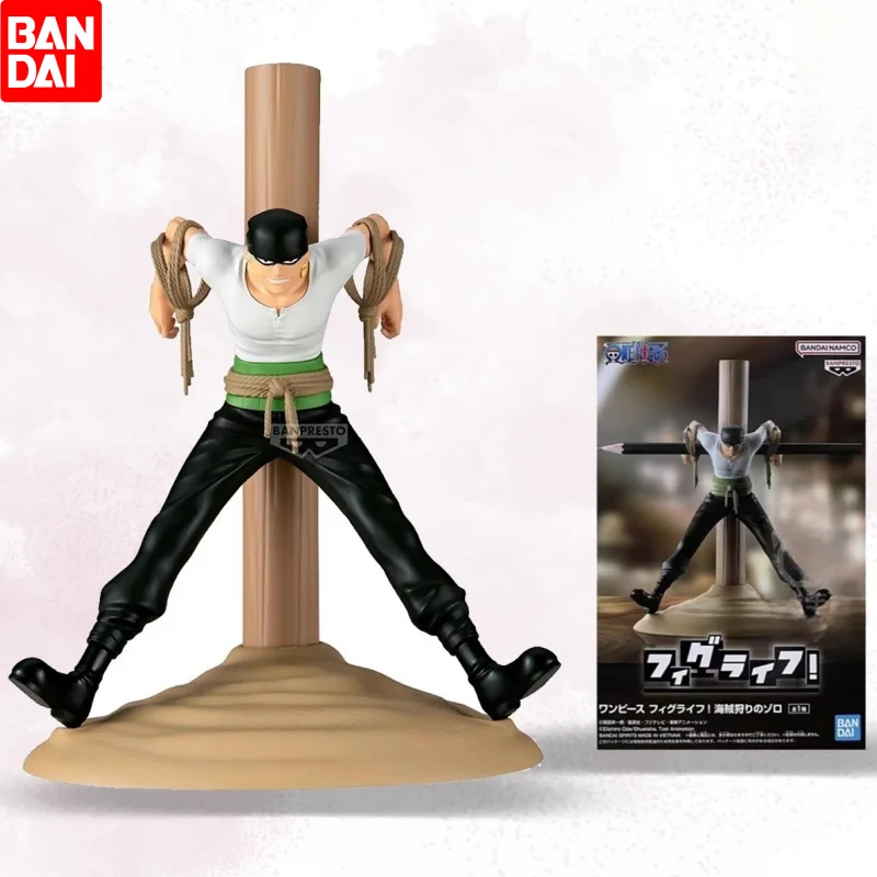 

Original Bandai Banpresto Figlife One Piece Roronoa Zoro Pvc Anime Figures Action Figure Model Toy Birthday Gifts