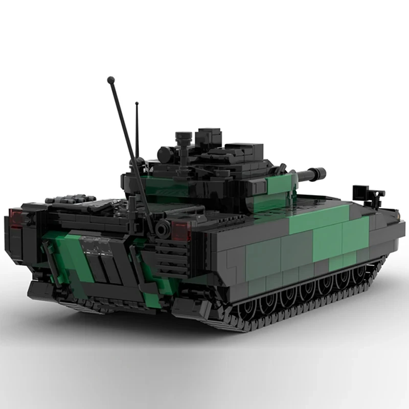 MOC สงครามอุปกรณ์ CV90 MK3 คิงส์ตันอะพอนฮัลล์โมเดิร์นทหารรุ่น DIY ปริศนาประกอบอาคารบล็อกของเล่นเด็กของขวัญวันเกิด