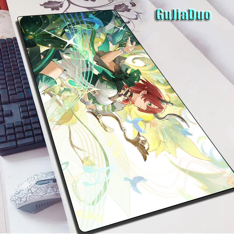 Wuthering Waves Neue Rolle Ciaccona Gamer Mauspad Laptop Spielmatte Gaming Hoom Zubehör Kawaii Anime Mousepad Tischunterlage Teppich