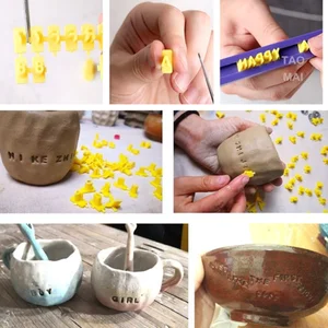 Alphabetform Kochen, Buchstaben, Schimmelpack, Keramikpressstempel, DIY -Druck, Botschafterform, Keksschneider, Kuchenwerkzeuge, neu 8 Hauptverkäufe Süßwarenscheibenkuchen - №1