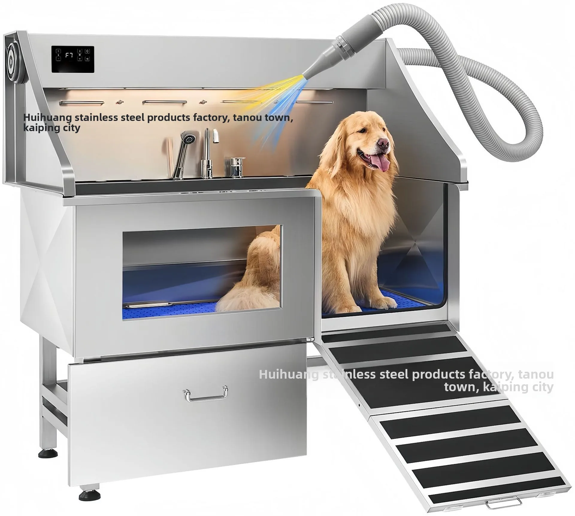 Hot-Selling Stainless Steel Dog Washing Pool Eco-Friendly Pet Bathing Product