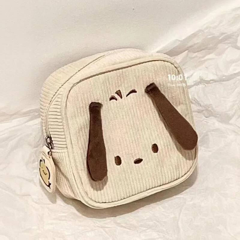 Sanrio Pochacco Anime Kawaii Cosmetic Makeup Tampon Napkin Pouch Storage Bag Coin Purse Sanitary Pads Bag Mini Makeup Bag