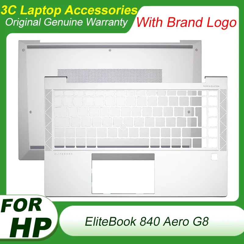 

Original New For HP EliteBook 840 Aero G8 Laptop Palmrest Upper Top Case Bottom Cover Base Case Replace M56134-001 M51605-001