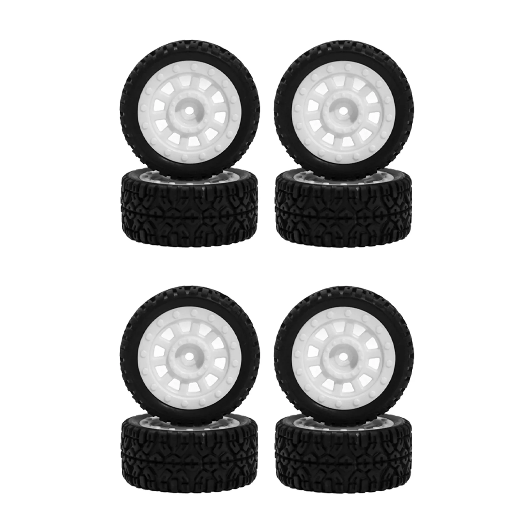 ABXE-8Pcs RC Car Wheel Tires Tyres For SG 1603 SG 1604 SG1603 SG1604 1/16 RC Car Spare Parts Accessories