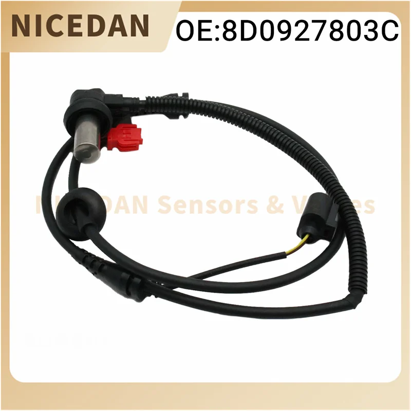 

Датчик скорости переднего левого и правого колеса ABS 8D0927803C для Volkswagen VW Passat B5 2000 ~ 2005 Audi A4 A6 Avant 1999 ~ 2004 2001 Auto