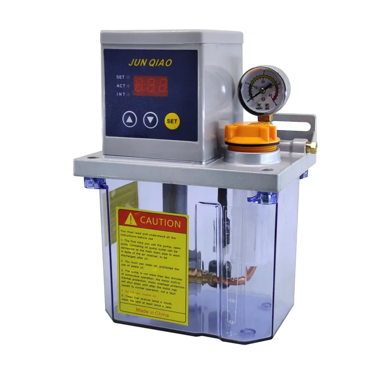 

CNC Machining Center Lubrication System 220V 2L Capacity1.67mpa Gear Pump Automatic Lubrication Pump