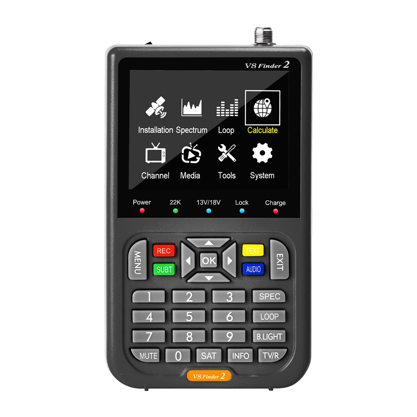 

New Satellite Signal Finder TV Satellite Finder Meter with 3.5inch LCD Display Satellite Signal Finder and Sat Dish Adjustment