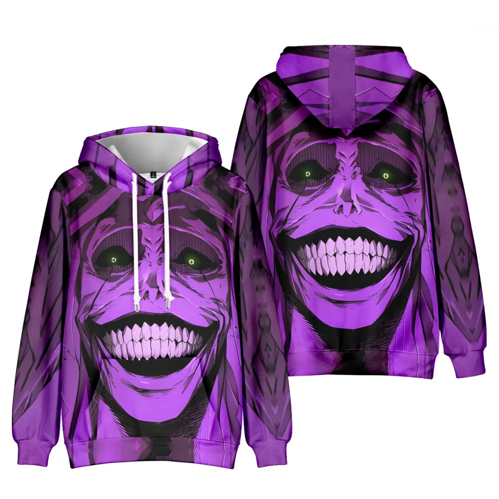 Sudadera con capucha para hombre y mujer, Jersey informal de manga larga con estampado 3D de Anime, para Cosplay, para otoño