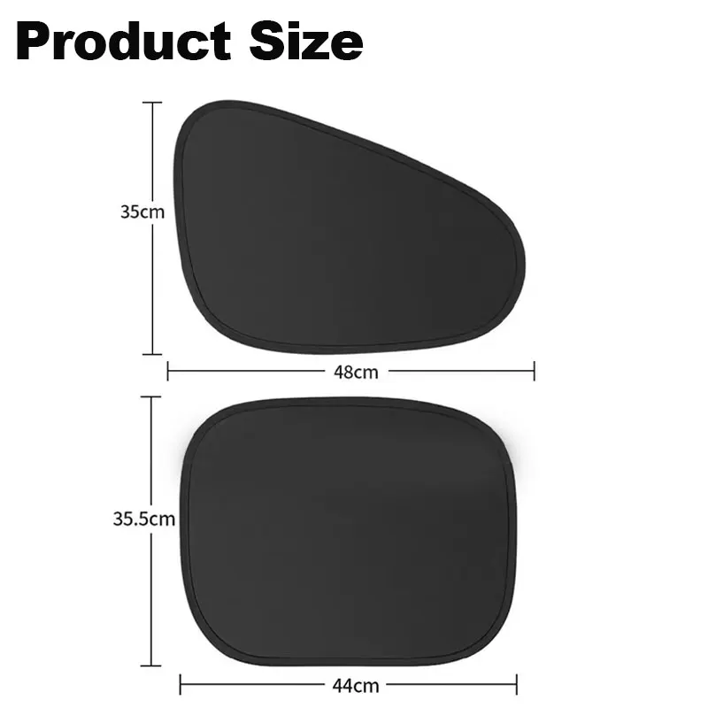 الصيف كهرباء الشمس قناع للسيارة نافذة جانبية 4-Layer الشمس الظل الستائر المضادة للوهج الأشعة فوق البنفسجية مانع السيارات غطاء للحماية من الشمس